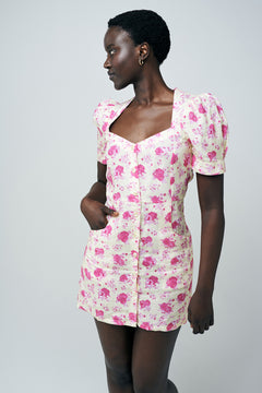 Fallon Mini Dress - Marseille Rose