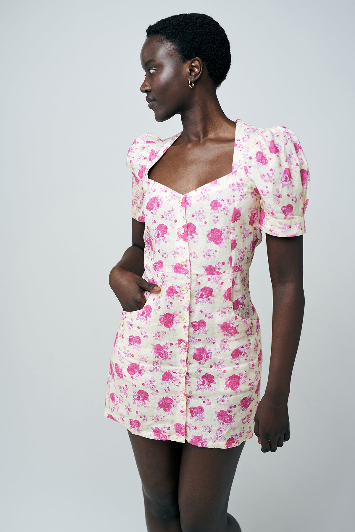 Fallon Mini Dress - Marseille Rose