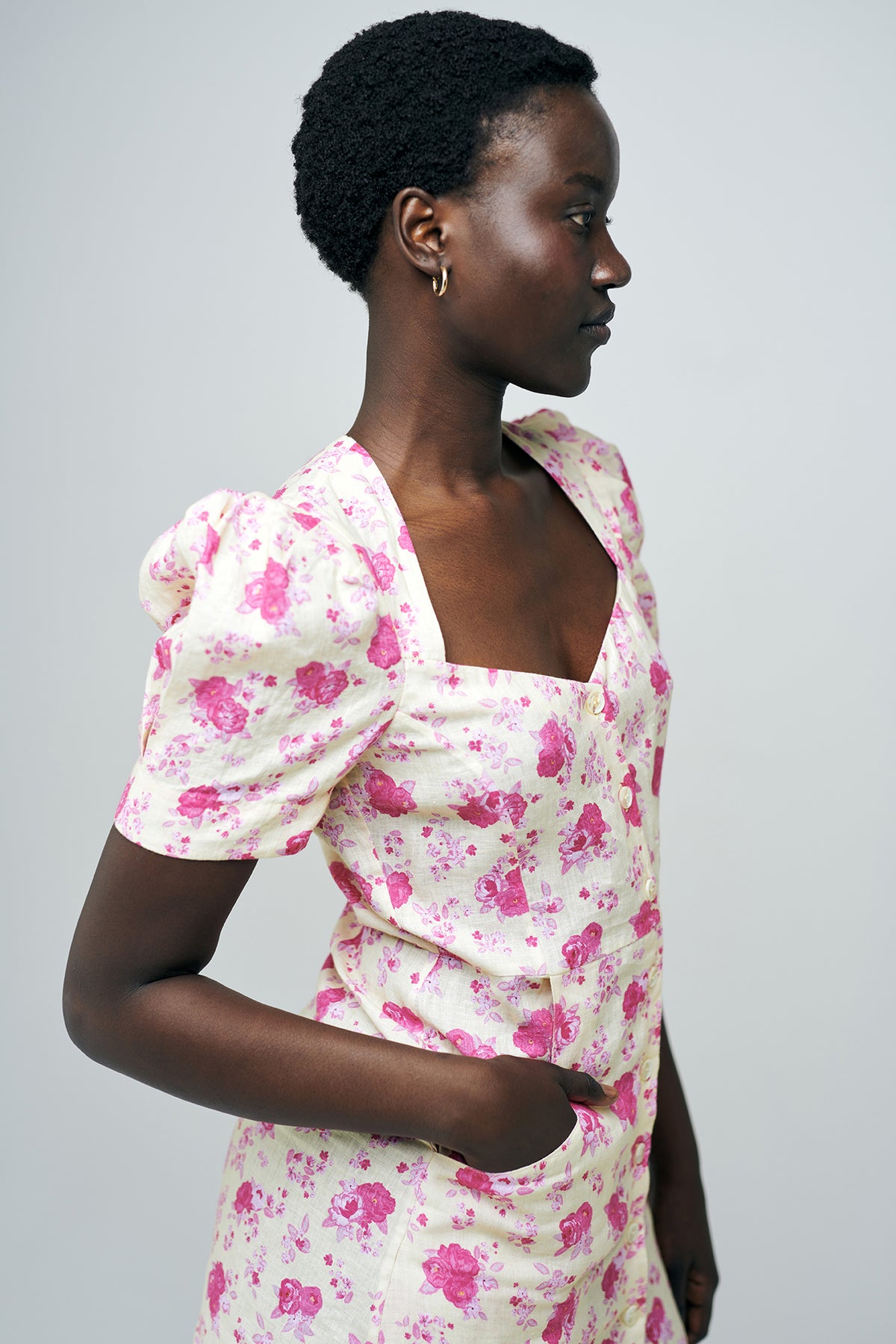 Fallon Mini Dress - Marseille Rose
