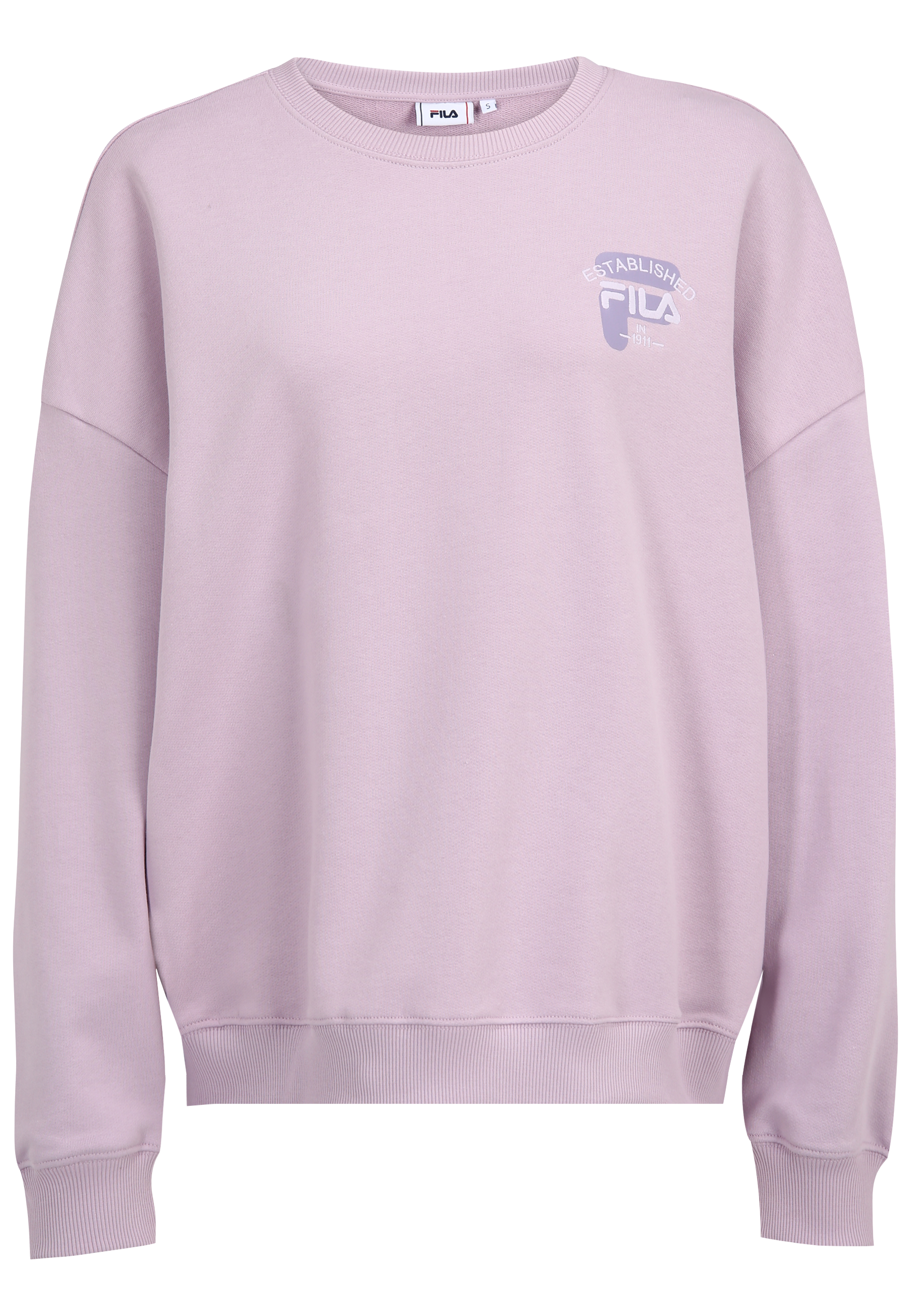 Bann Oversized Crew Sweat - Fair Orchid