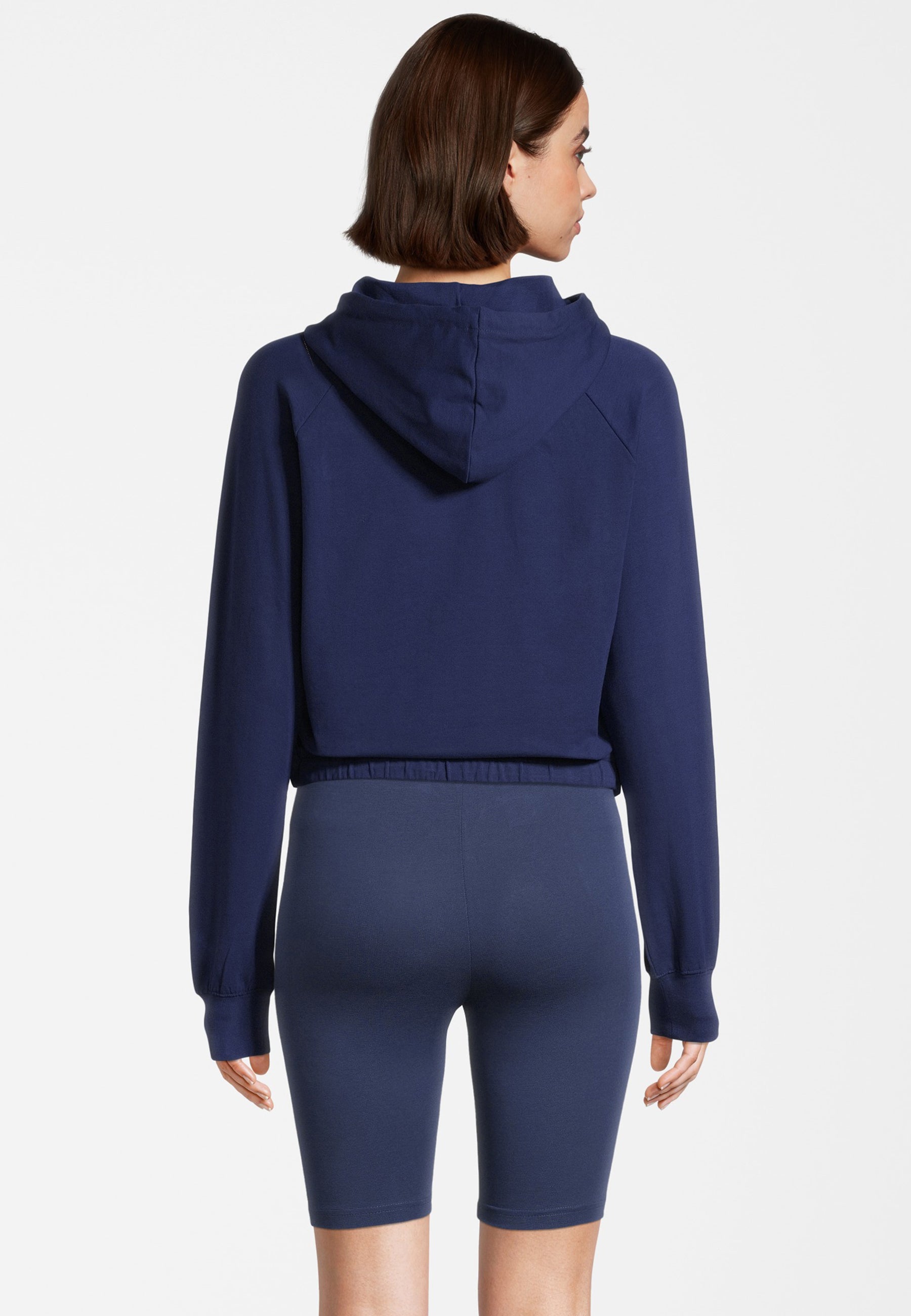 Baalberge Cropped Hoody - Medieval Blue