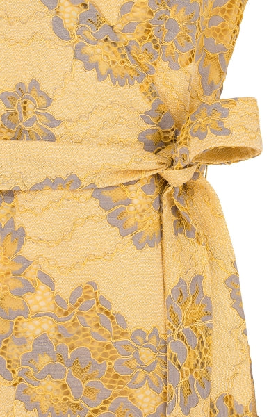 Butterfly Long Dress - Aspen Gold - MAUD - Kjoler - VILLOID.no