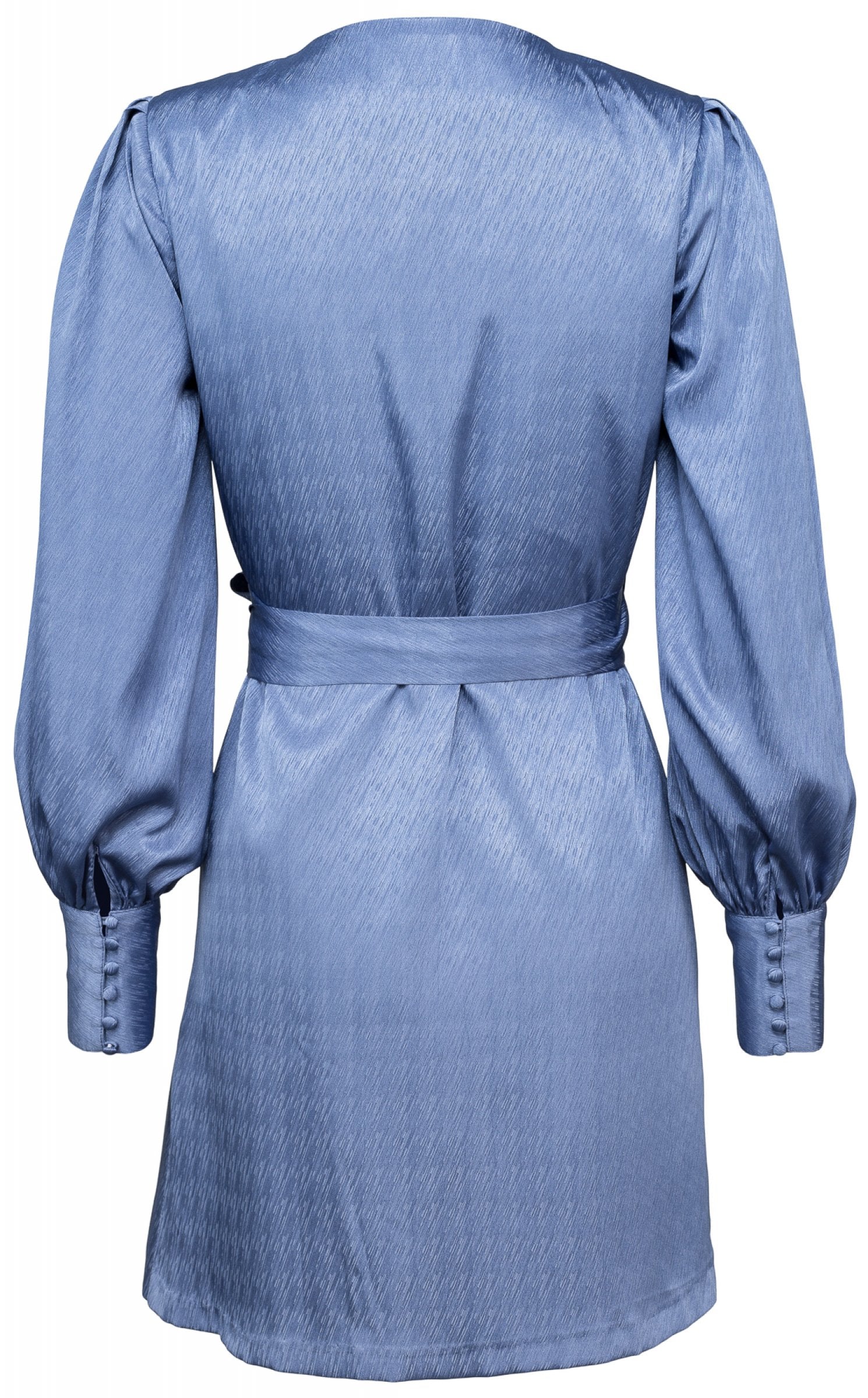 Rouleau Cuff Dress - Blue Horizon - MAUD - Kjoler - VILLOID.no