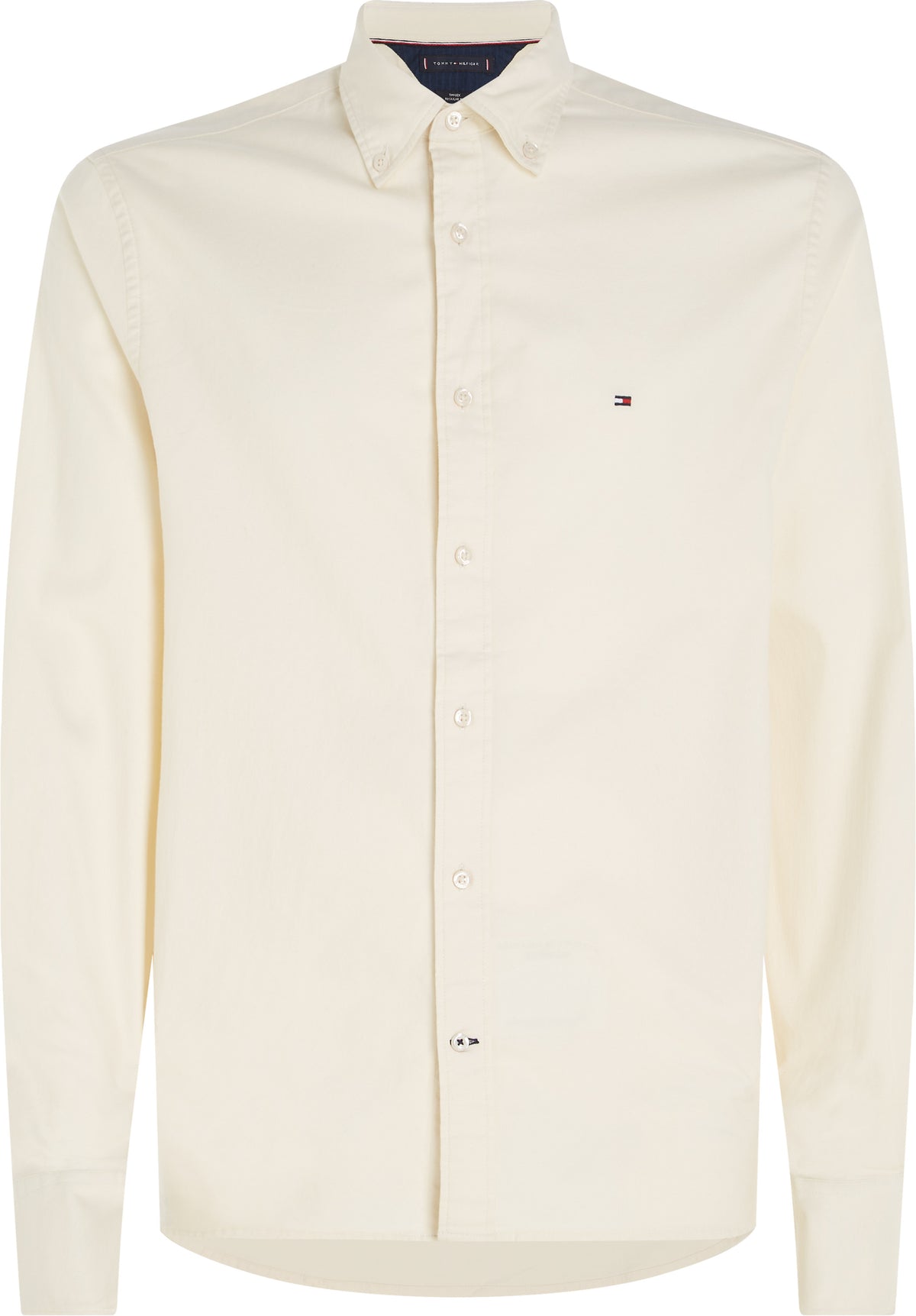 Flex Brushed Twill Rf Shirt - Ecru