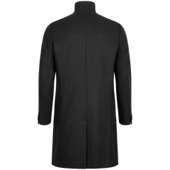 Holger 2.0 Melton Coat - Black