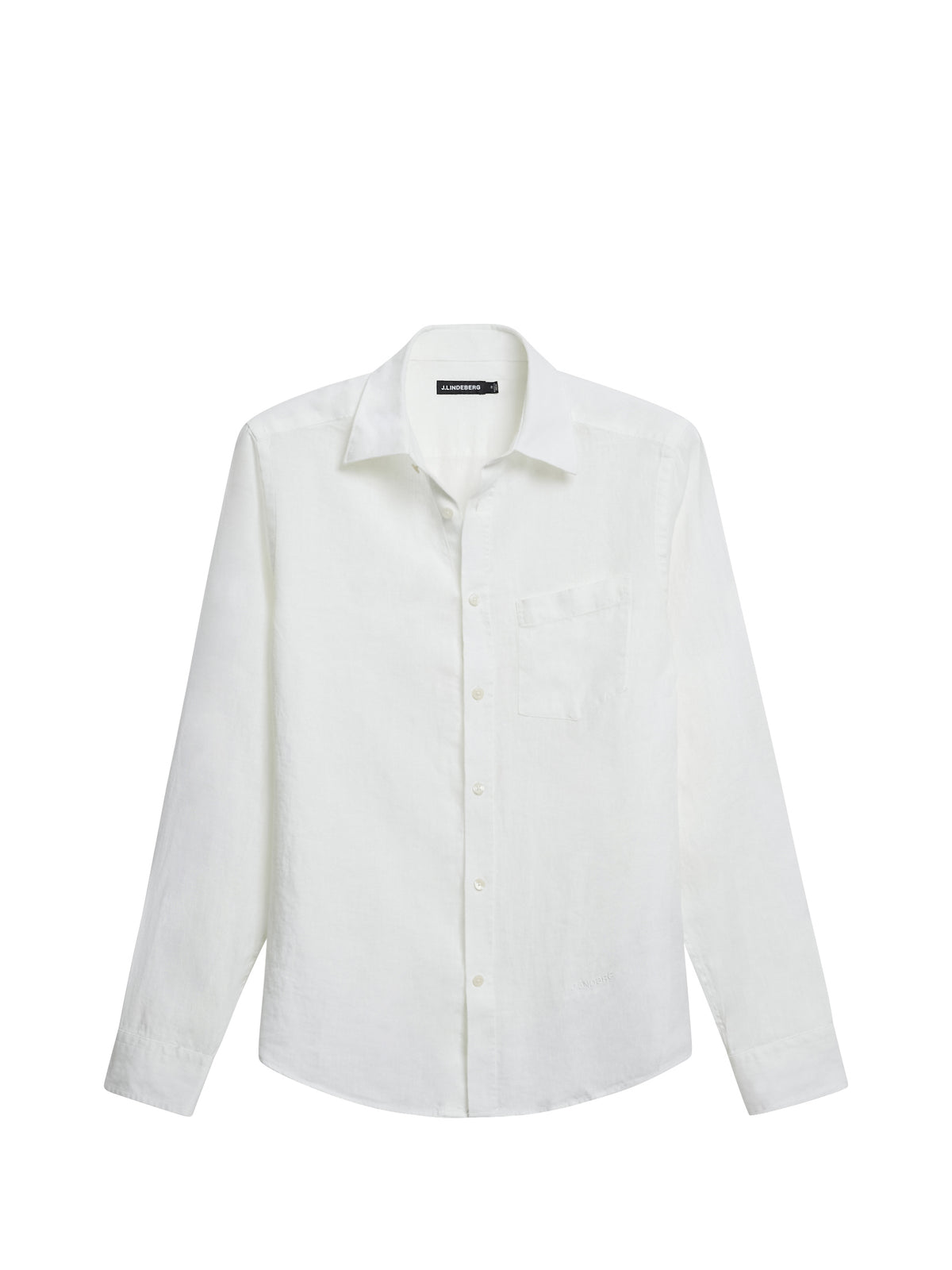 Clean Linen Slim Shirt - White