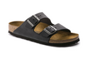 Arizona Oiled Leather Narrow - Black - Birkenstock - Sko - VILLOID.no