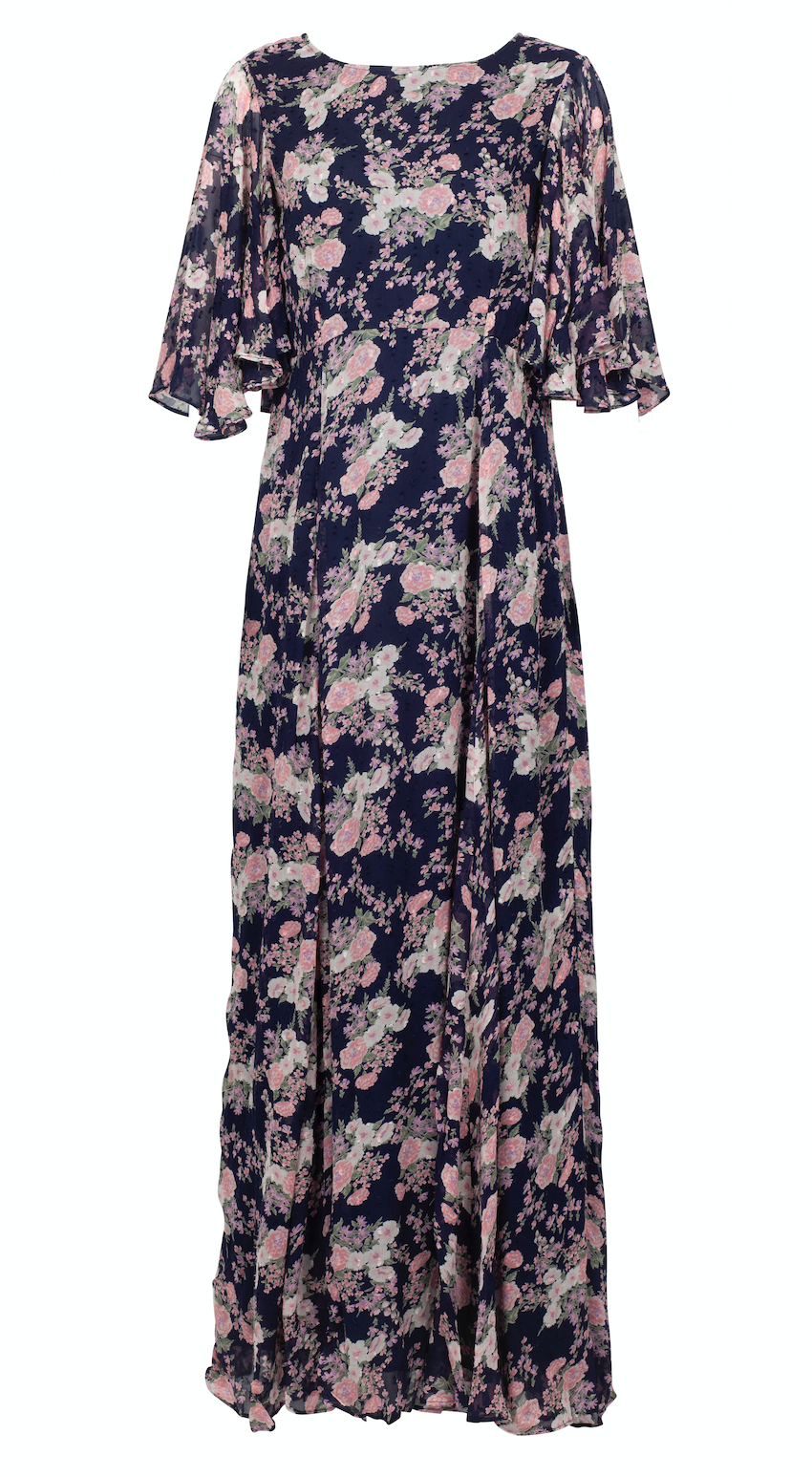Delicate T-shirt Gown - Summer Bouquet - ByTimo - Kjoler - VILLOID.no