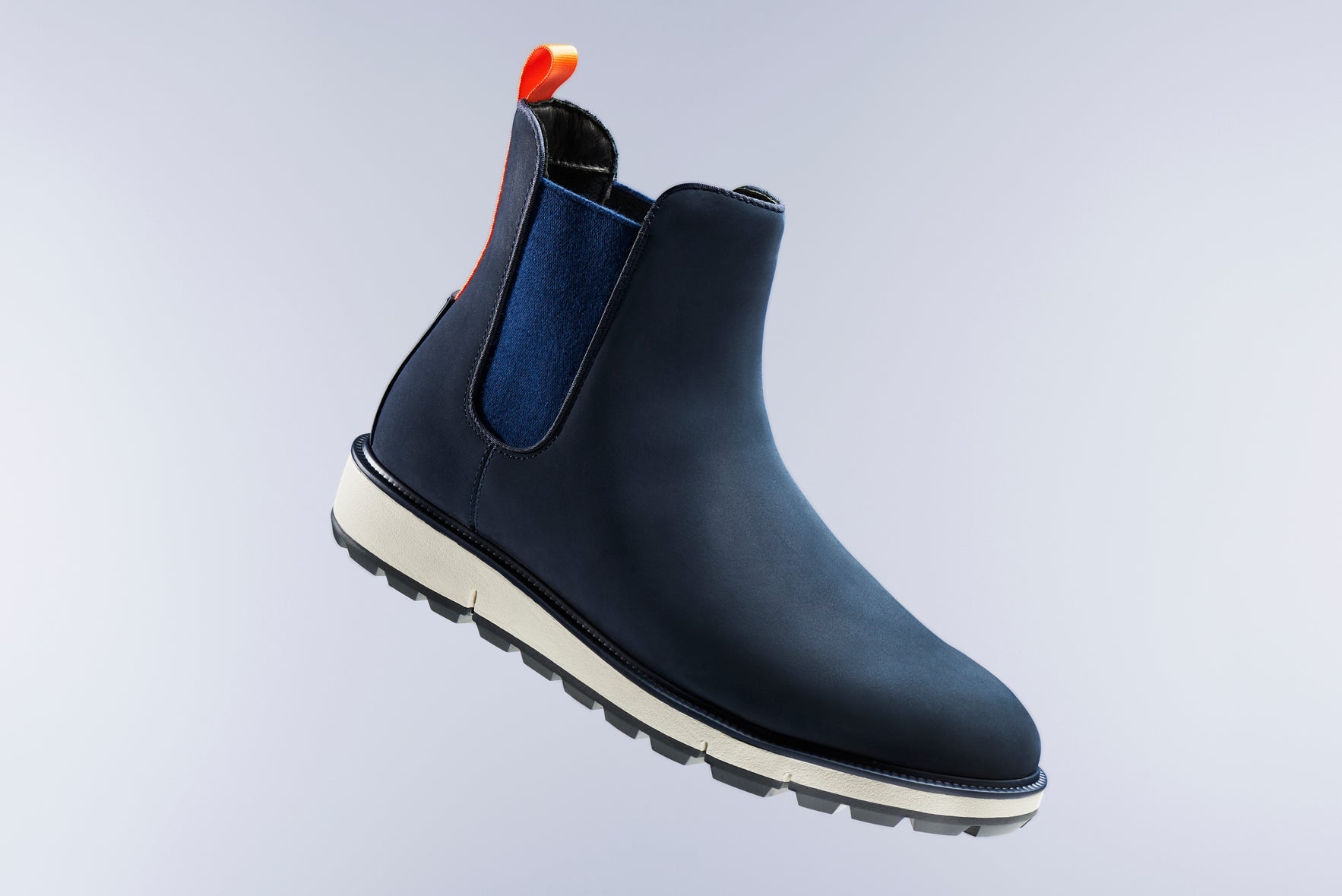 Motion Chelsea Lug Sole - Navy/Orange/Gray