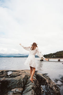 Skipper Dress - Off White