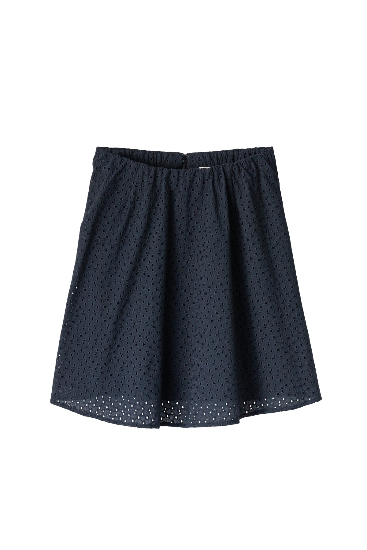 Luna Broderie Anglaise Skirt - Anthracite Black