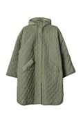 Afterski Poncho - Dusty Olive