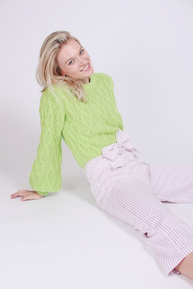 Berit - Red Stripe - FWSS - Bukser & Shorts - VILLOID.no