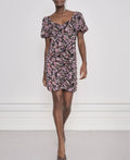 Fabiola Lurex Short Dress - Graphic Art