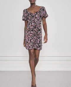 Fabiola Lurex Short Dress - Graphic Art