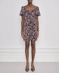 Fabiola Lurex Short Dress - Graphic Art