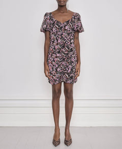 Fabiola Lurex Short Dress - Graphic Art