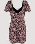 Fabiola Lurex Short Dress - Graphic Art