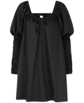 Fawn Short Dress - Noir