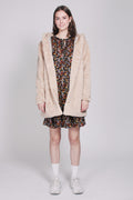 Chloe Hood Jacket - Beige - Ella & il - Jakker - VILLOID.no