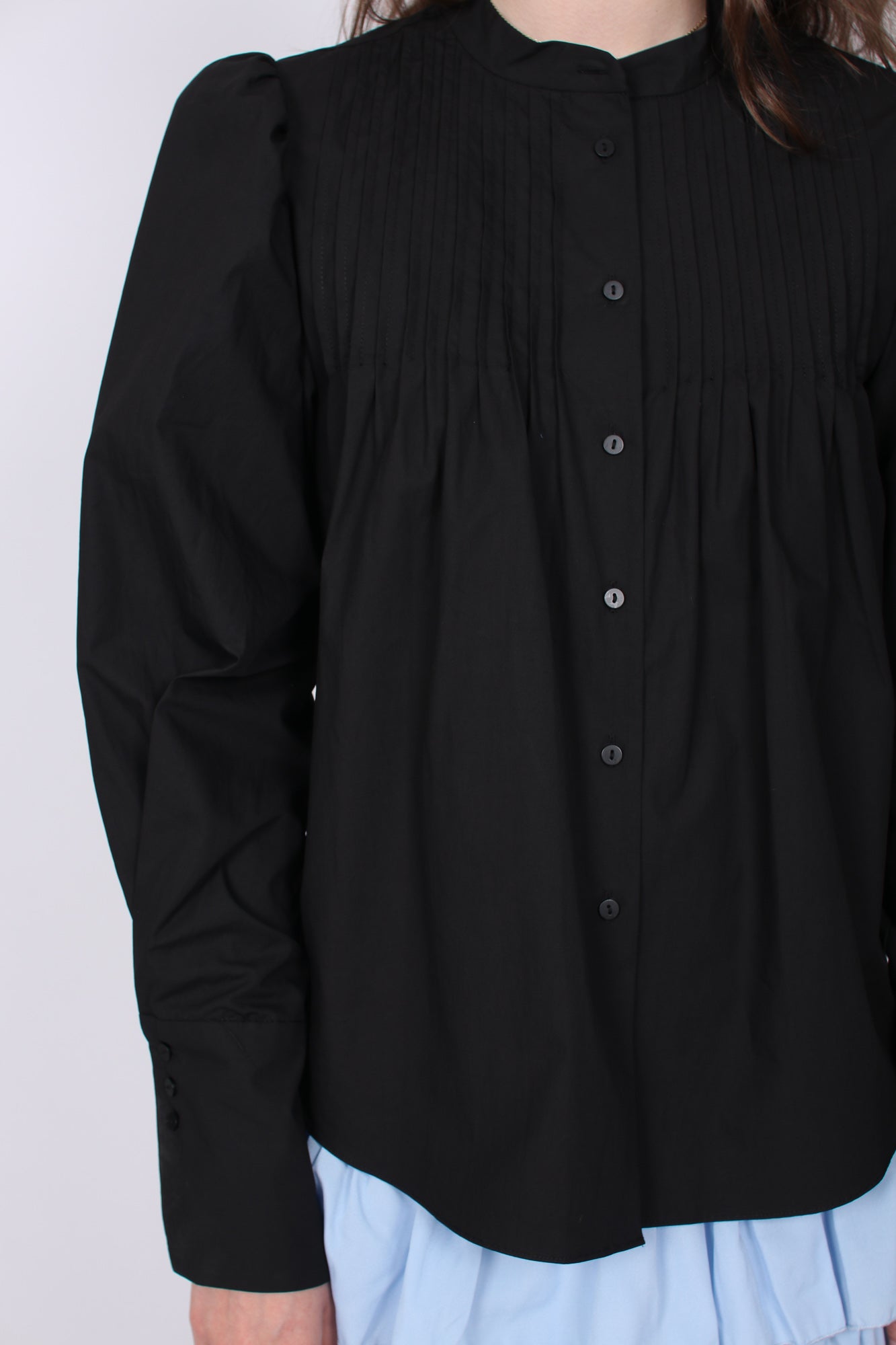 Ula Shirt - Black - Second Female - Bluser & Skjorter - VILLOID.no