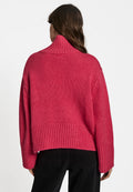 Fuscia Knit Top - Bright Pink