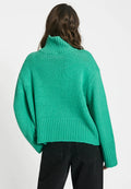 Fuscia Knit Top - Green