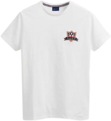 Banner Shield SS T-shirt - White