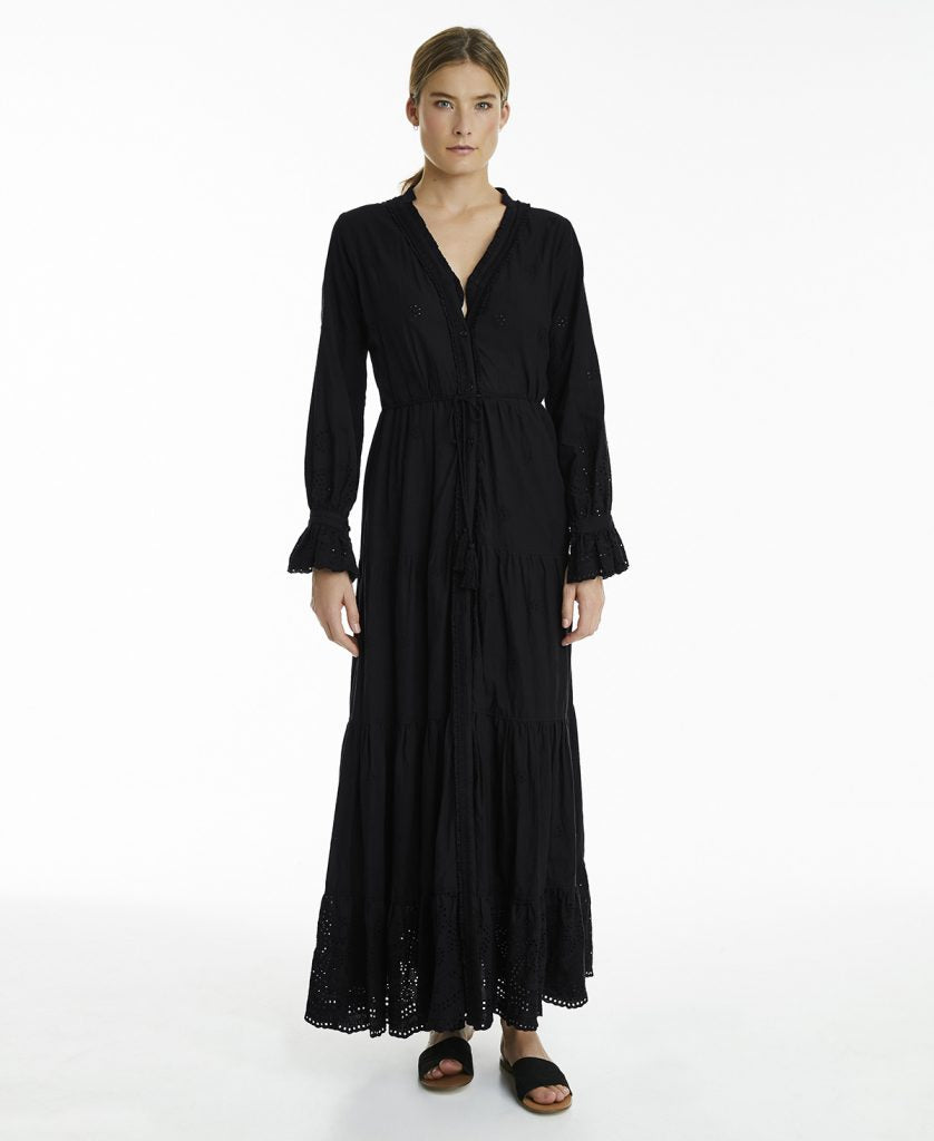 Darling Lace Dress - Black - Line of Oslo - Kjoler - VILLOID.no