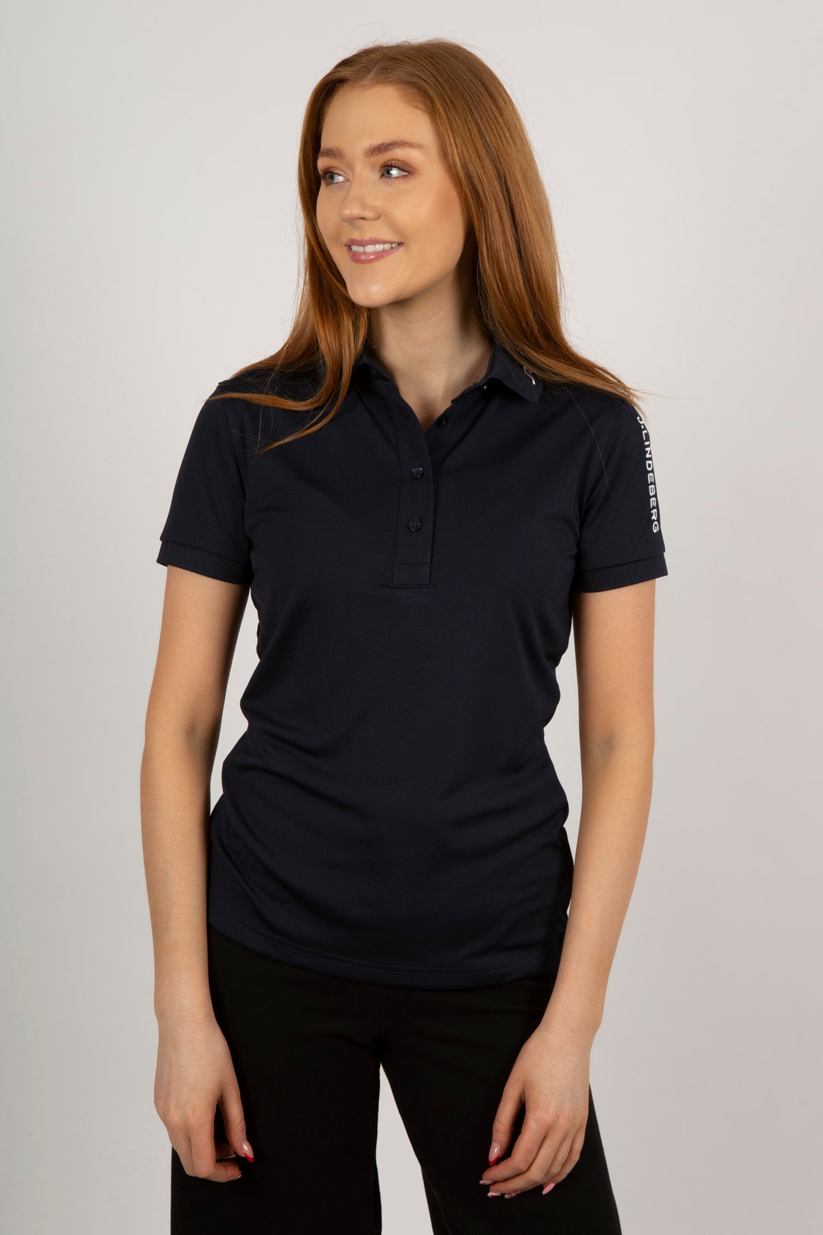 Tour Tech Golf Polo - JL Navy