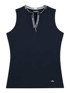 Leya Sleeveless Golf Top - Jl Navy