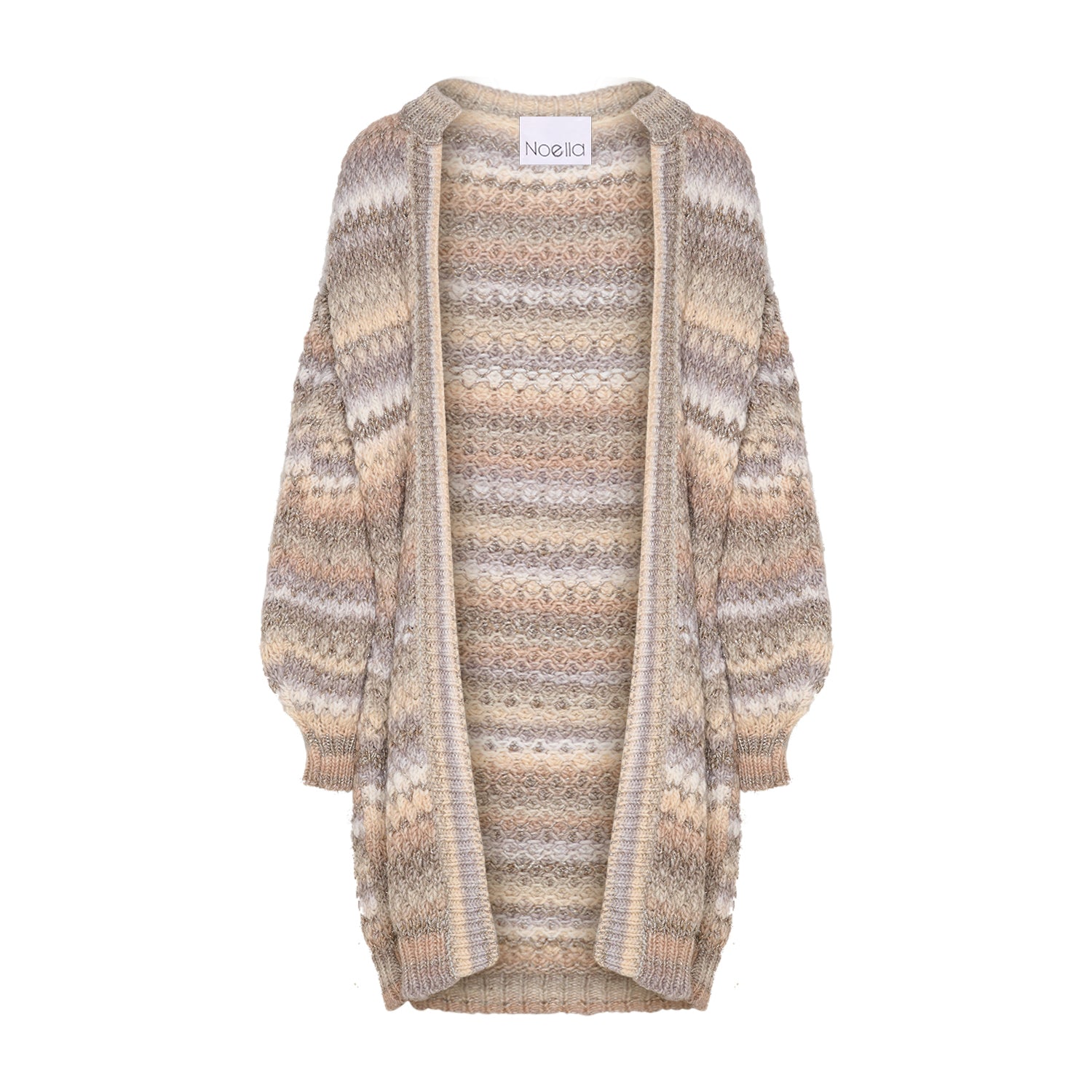 Gio Cardigan - Sand Mix Lurex