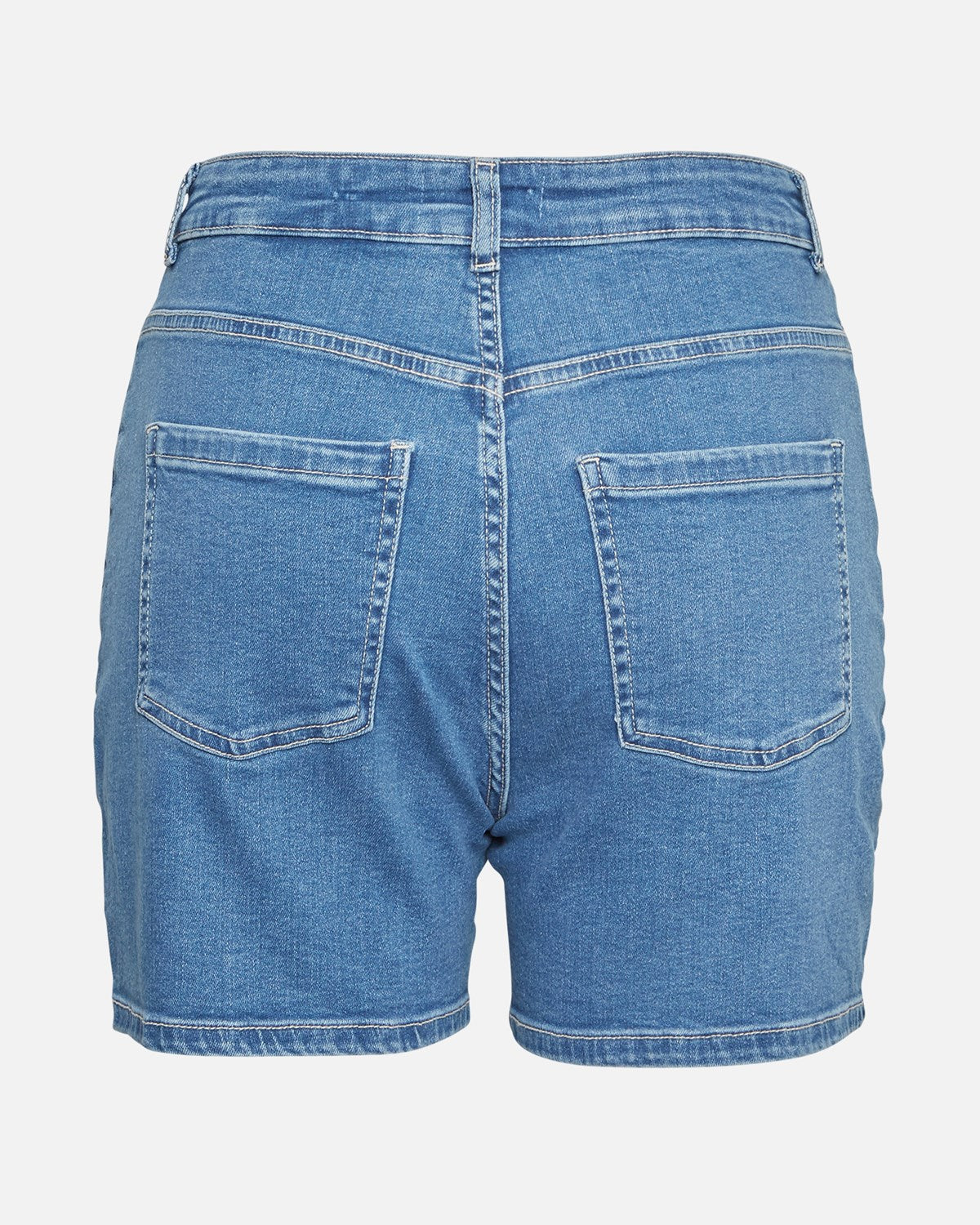 Petra HW Denim Shorts - Light Blue Wash - Moss Copenhagen - Bukser & Shorts - VILLOID.no