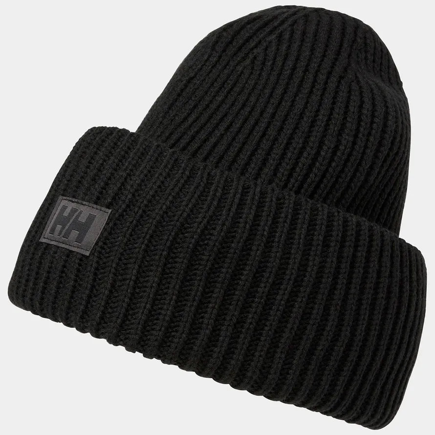 HH Rib Beanie  - Black