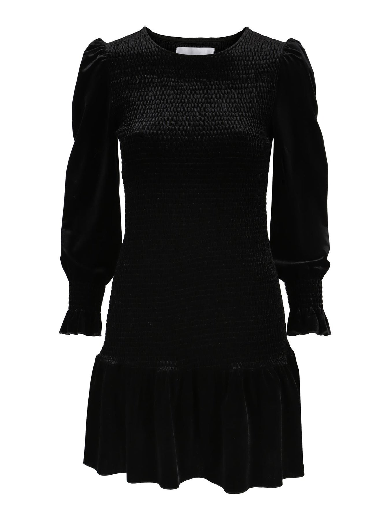 Cecci Velour Dress - Black - Ella & il - Kjoler - VILLOID.no