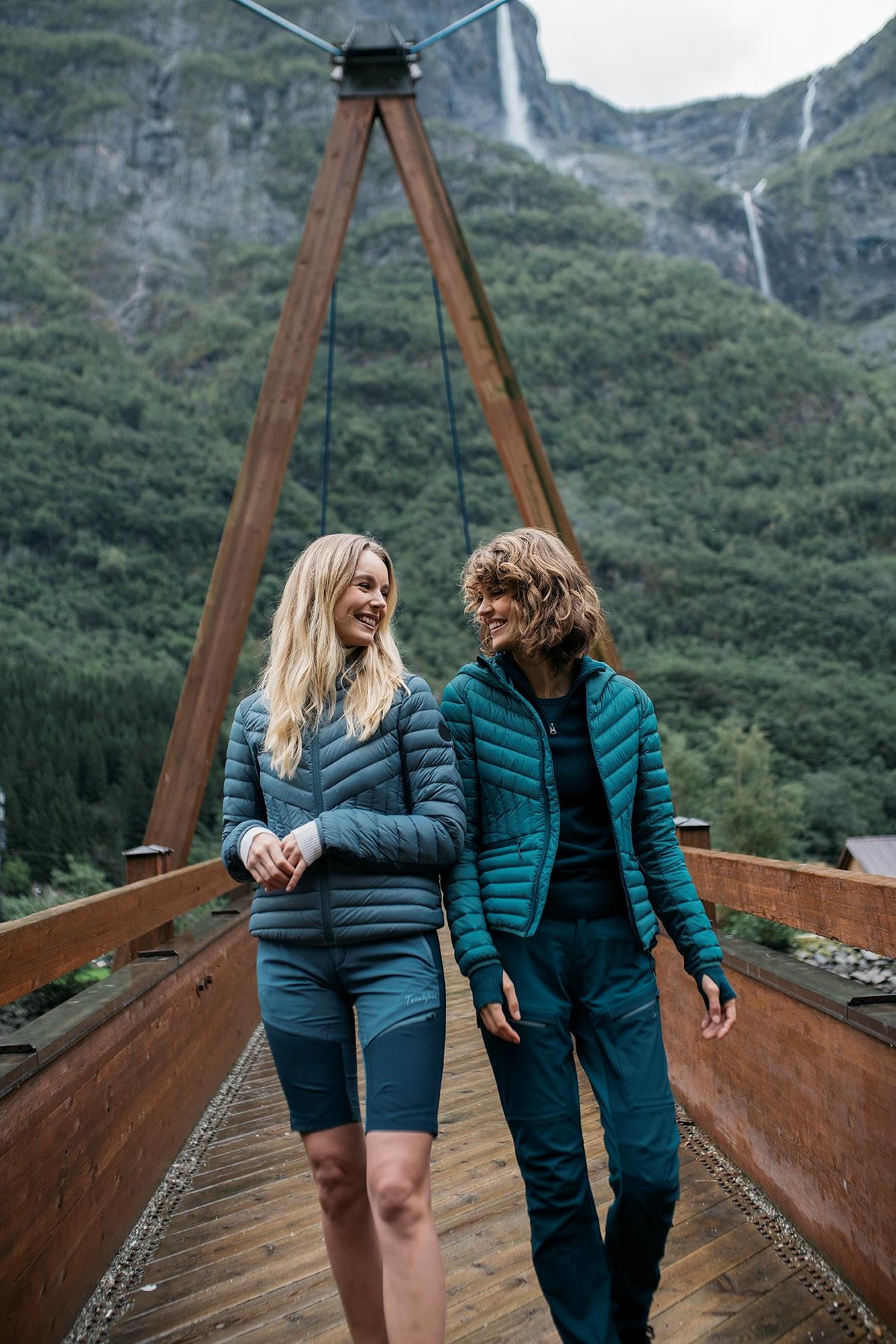 Flåm Dunjakke - Mørk Jade - Twentyfour - Jakker - VILLOID.no