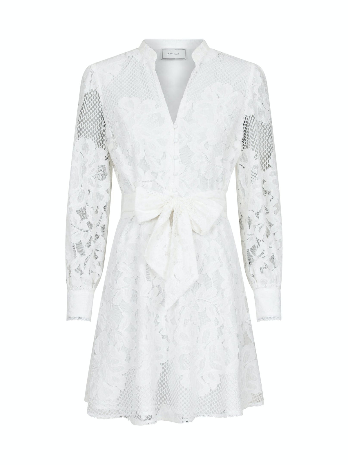 Heidi Lace Dress - White