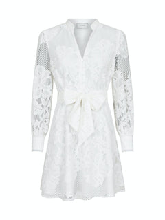 Heidi Lace Dress - White