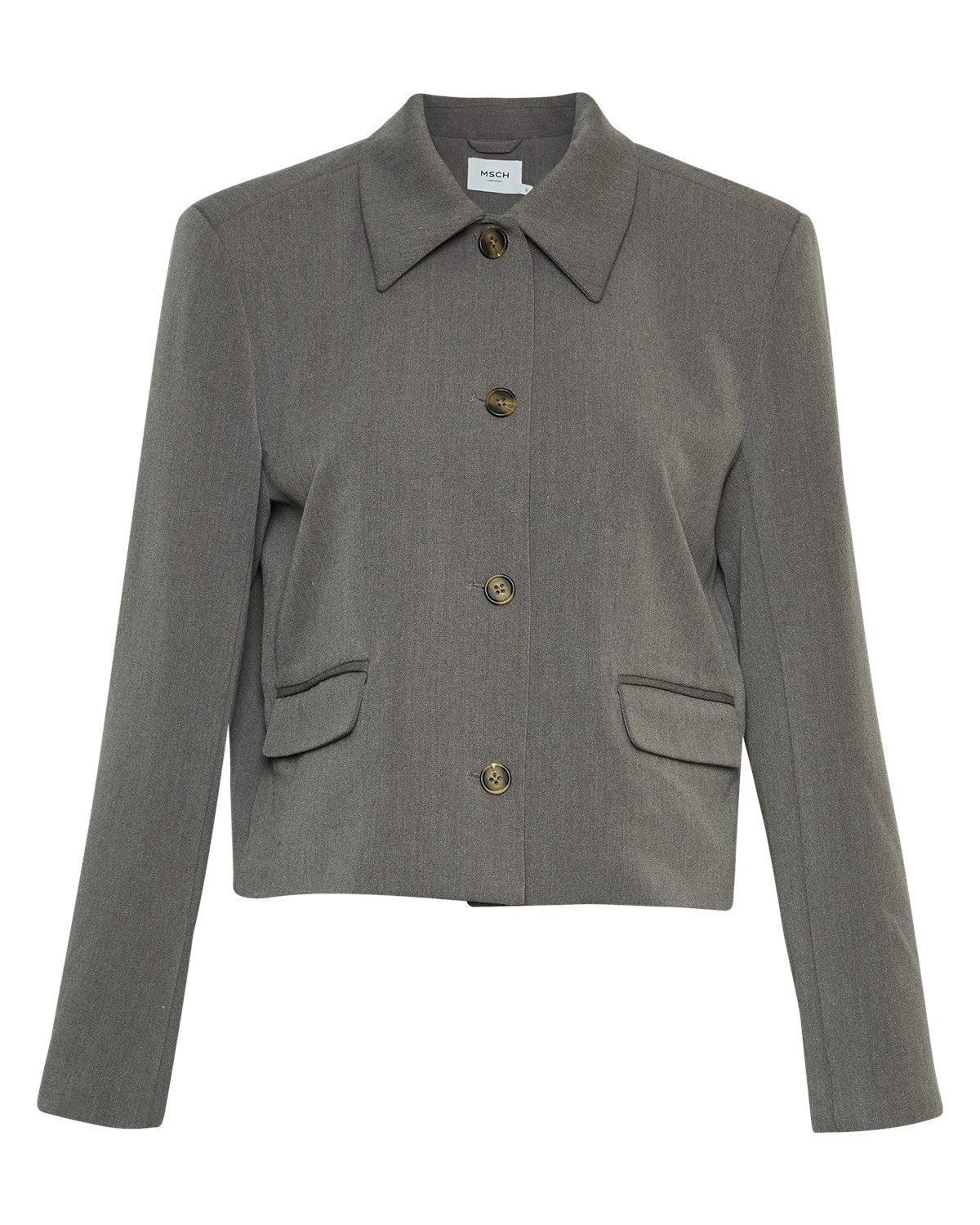 Henrika Blazer - Grey Melange