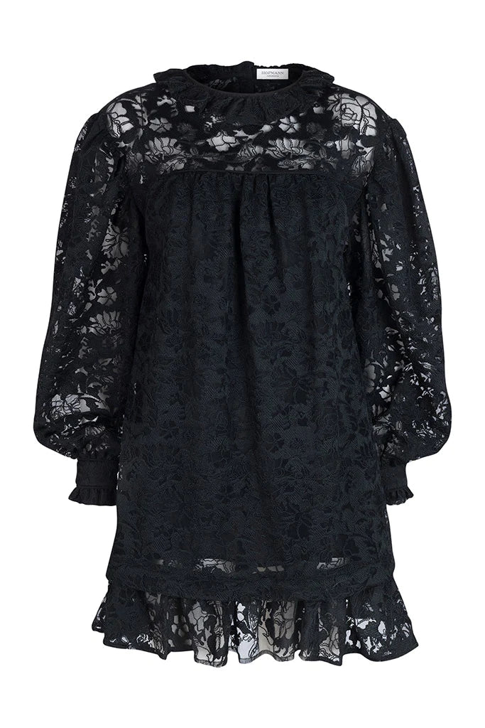 Alva Short Dress - Black