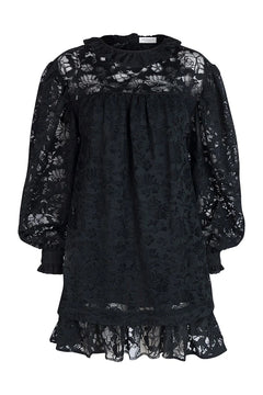 Alva Short Dress - Black