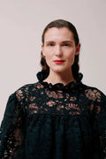 Alva Short Dress - Black