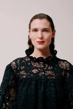 Alva Short Dress - Black