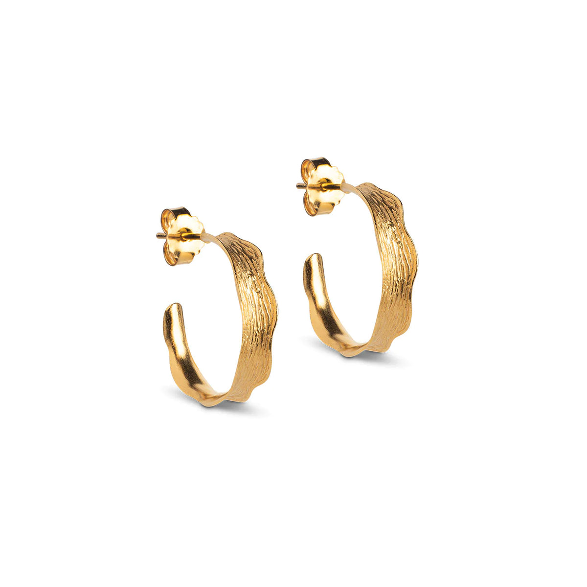 Ane Small Hoops - Gold