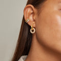 Celin Hoops - Clear