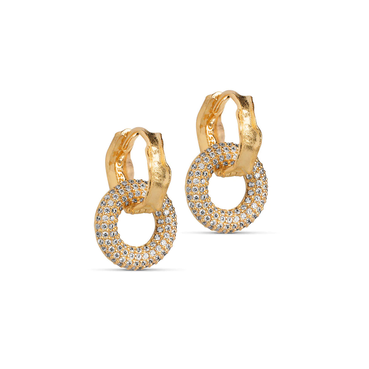 Celin Hoops - Clear