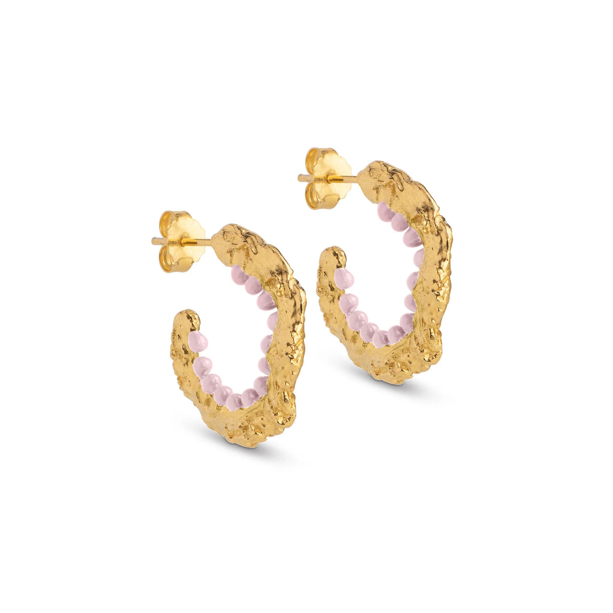 Enora Hoops - Light Pink