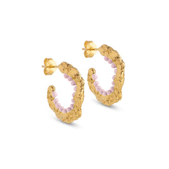 Enora Hoops - Light Pink