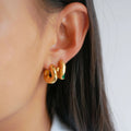 Gianna Hoops - 925S/GP