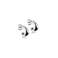 Gianna Small Hoops - Silver